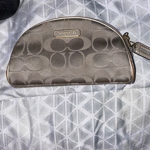 Authentic Coach small makeup pouch
